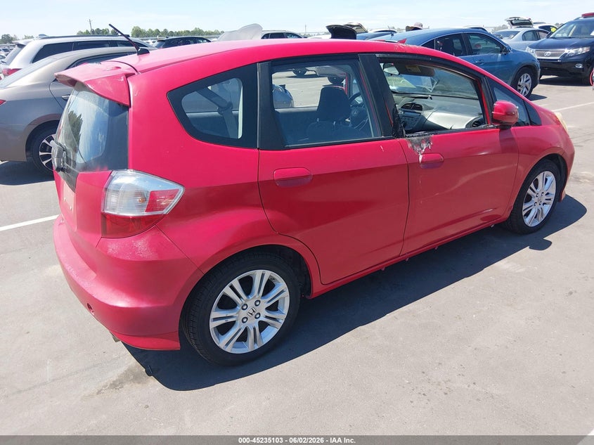 2010 HONDA FIT auction photo 4