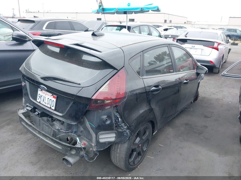 Vin: 3fadp4gx2hm164467, lot: 45732908, ford fiesta st 20174