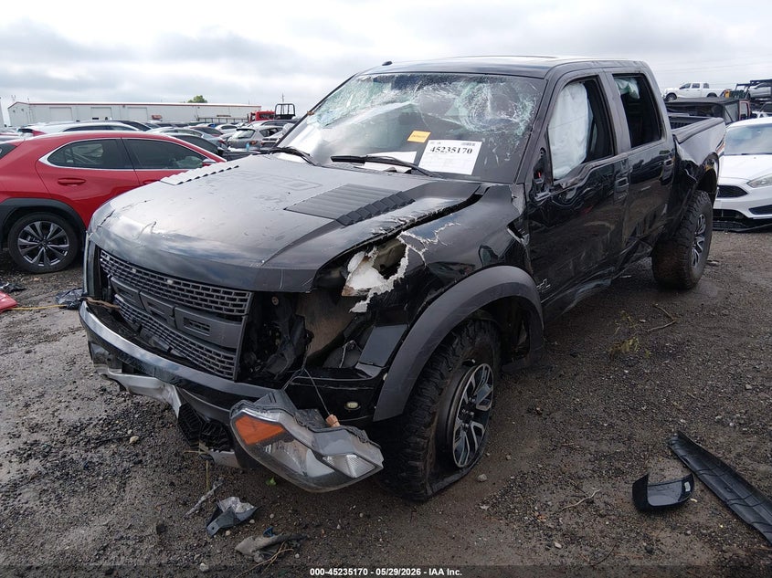 Vin: 1ftfw1r62cfb32488, lot: 45732961, ford f-150 svt raptor 20122