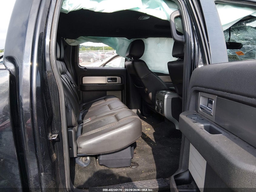 2012 Ford F-150 6.2 Svt Raptor black Lot 111045235170 Vin 1FTFW1R62CFB32488