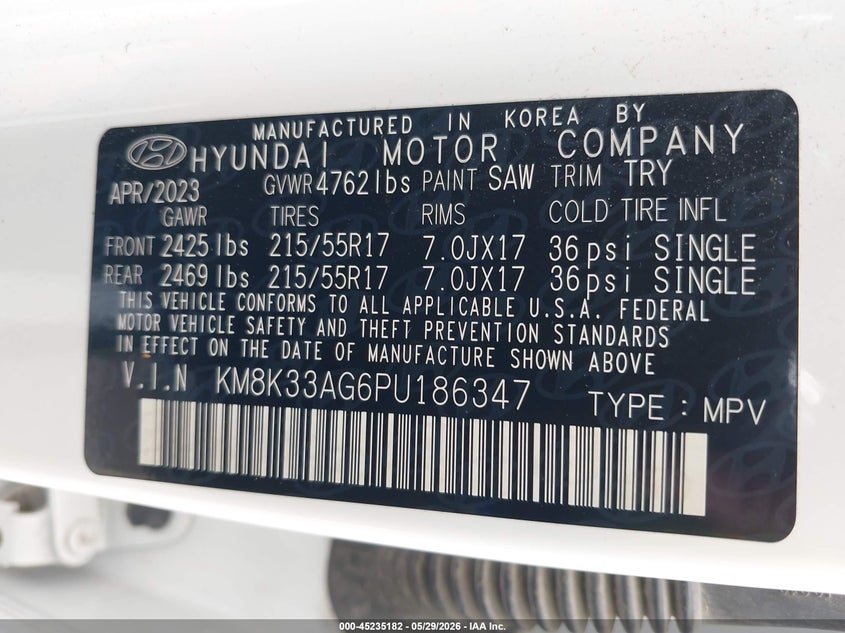 2023 HYUNDAI KONA ELECTRIC SEL — Фото 9