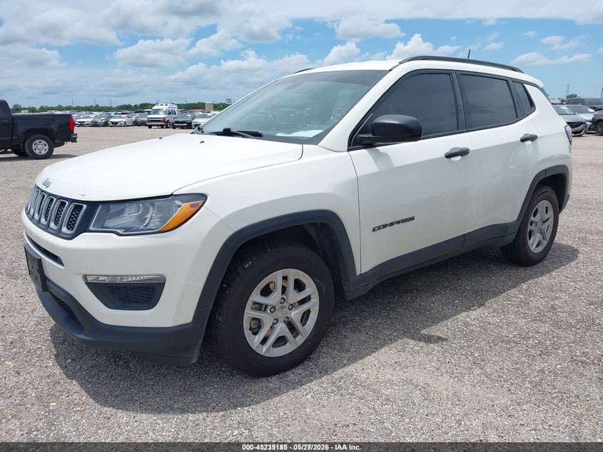 2018 Jeep Compass Sport Fwd 3C4NJCAB9JT343947 photo 1
