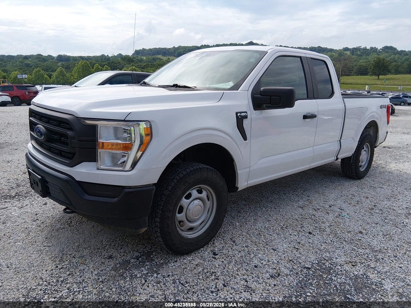 2021 Ford F-150 Xl 1FTEX1EB4MFB38483 photo 1