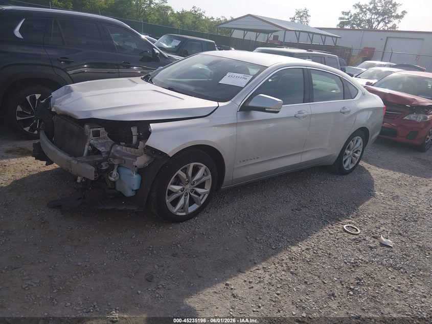 Vin: 1g11z5s3xku122299, lot: 45732987, chevrolet impala lt 20192
