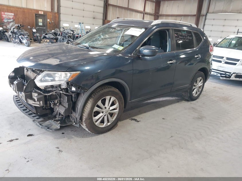 KNMAT2MVXGP640201 2016 NISSAN ROGUE SV photo 1