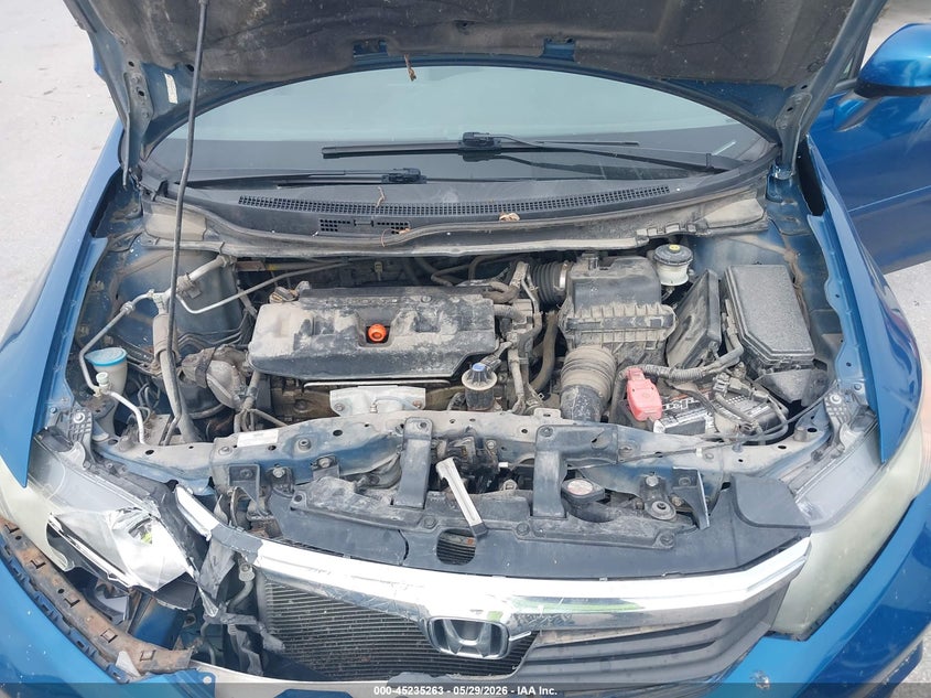 2HGFB2F80CH570868 2012 Honda Civic 1.8 Ex blue