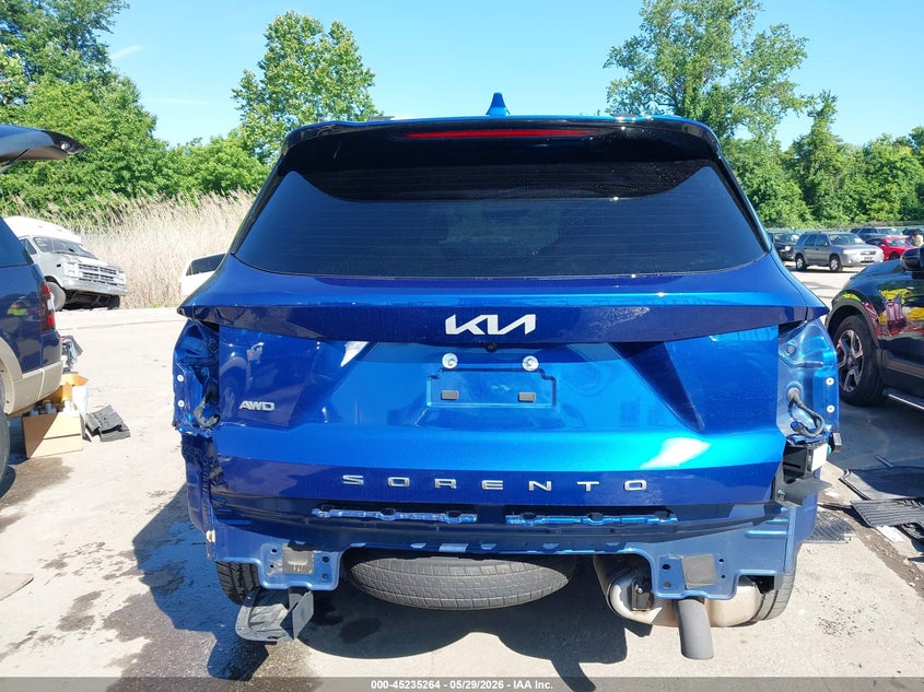 2022 Kia Sorento Sx VIN: 5XYRKDLF0NG121377 Lot: 45235264
