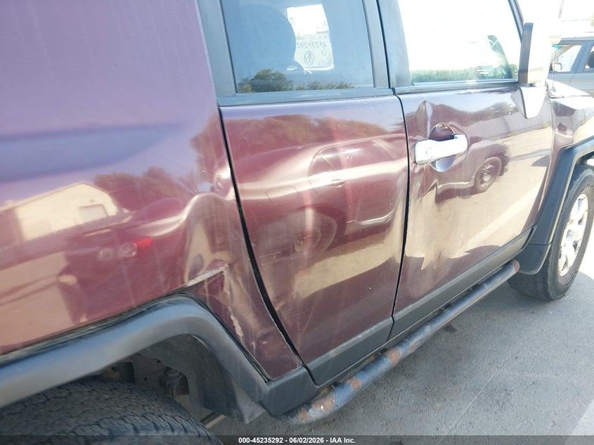 2007 Toyota Fj Cruiser VIN: JTEBU11F870081731 Lot: 45235292