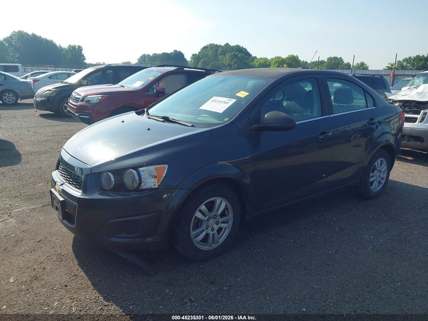 Vin: 1g1jc5sg2f4213349, lot: 45733092, chevrolet sonic lt auto 20152