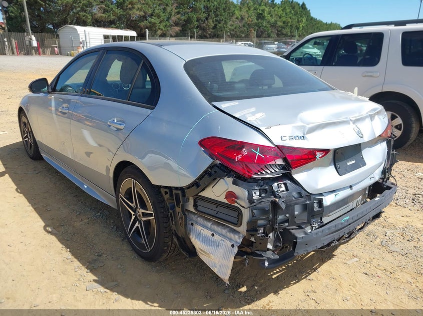 2024 MERCEDES-BENZ C 300 auction photo 3