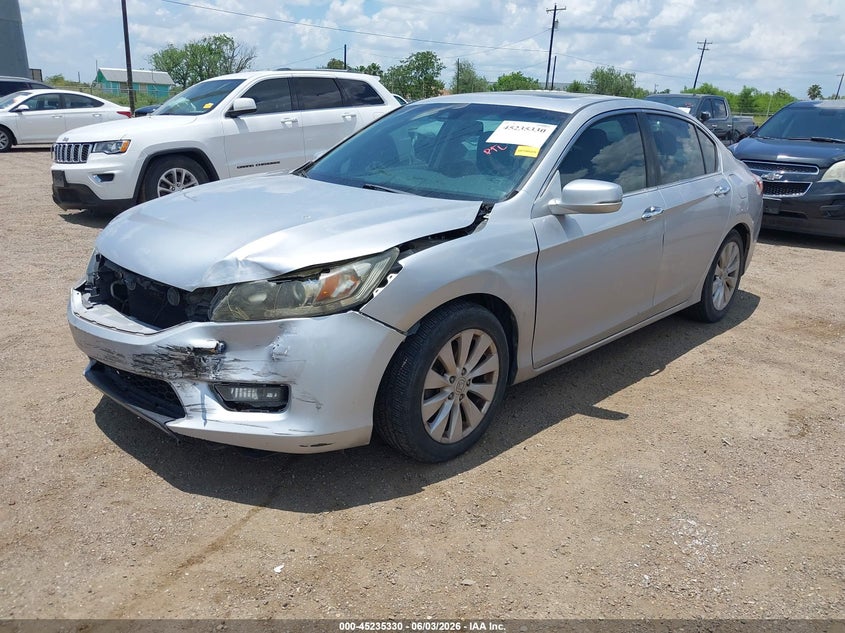 Vin: 1hgcr2f8xea087856, lot: 45733121, honda accord ex-l 20142