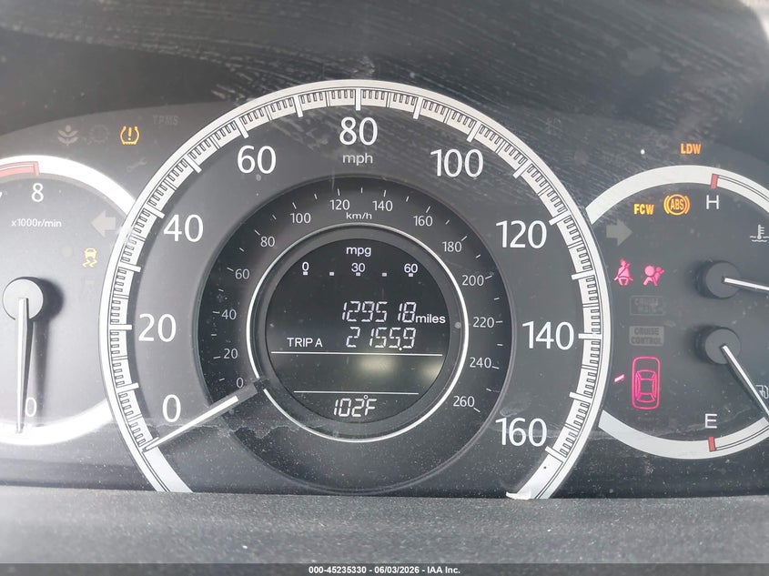 2014 HONDA ACCORD auction photo 7