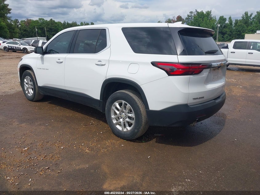 Vin: 1gnerfkw9nj103247, lot: 45733125, chevrolet traverse fwd ls 20223