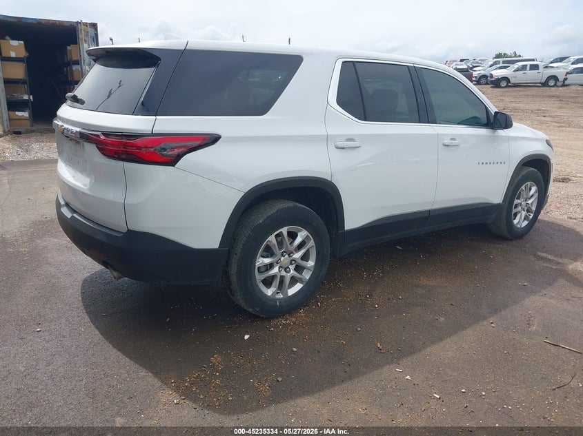 Vin: 1gnerfkw9nj103247, lot: 45733125, chevrolet traverse fwd ls 20224