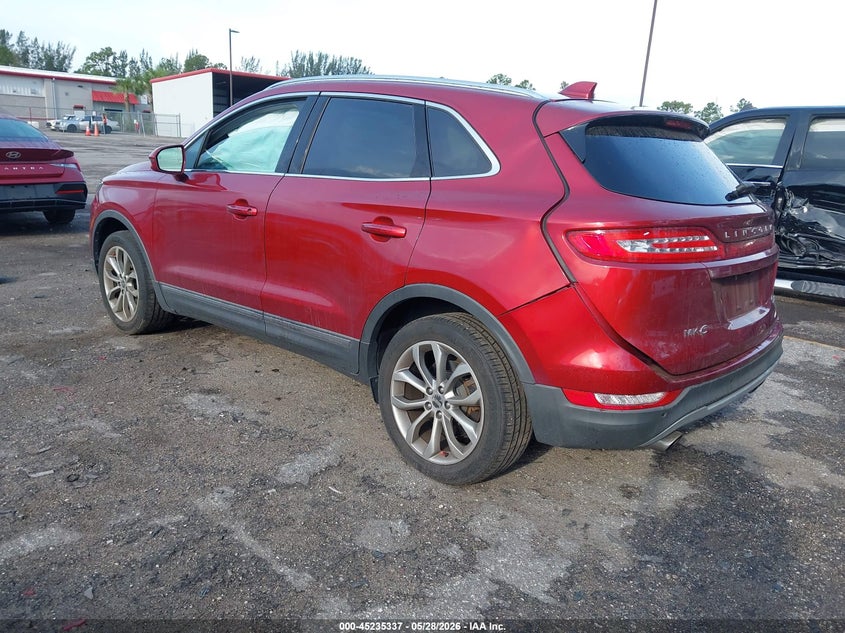 Vin: 5lmcj2d92hul03342, lot: 45733128, lincoln mkc select 20173