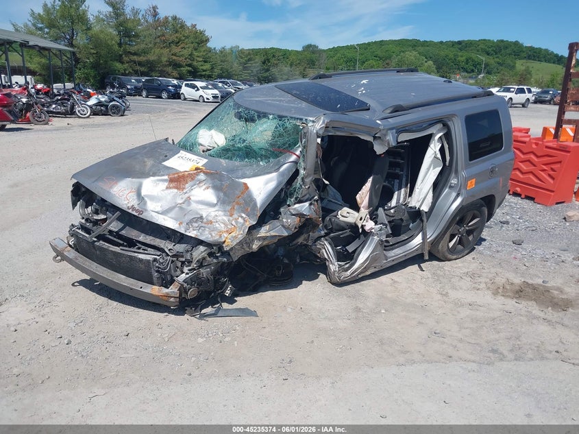 Vin: 1c4njrbb2gd714737, lot: 45733165, jeep patriot 75th anniversary 20162