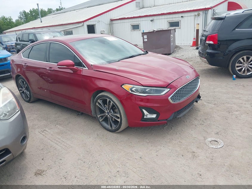 Vin: 3fa6p0d92kr225205, lot: 45733184, ford fusion titanium 2019 img_1