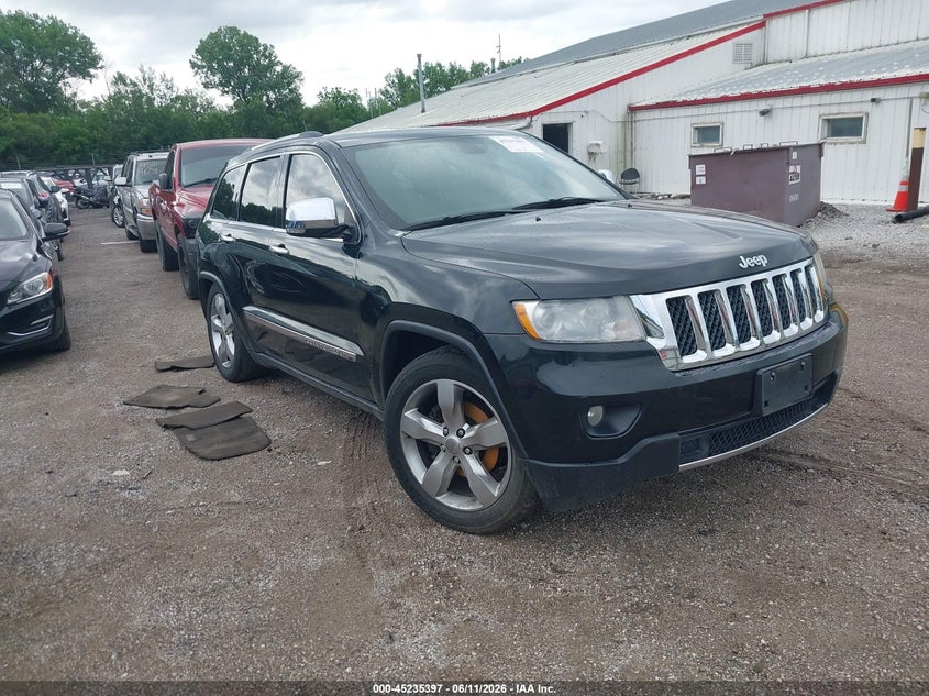2012 JEEP GRAND CHEROKEE OVERLAND