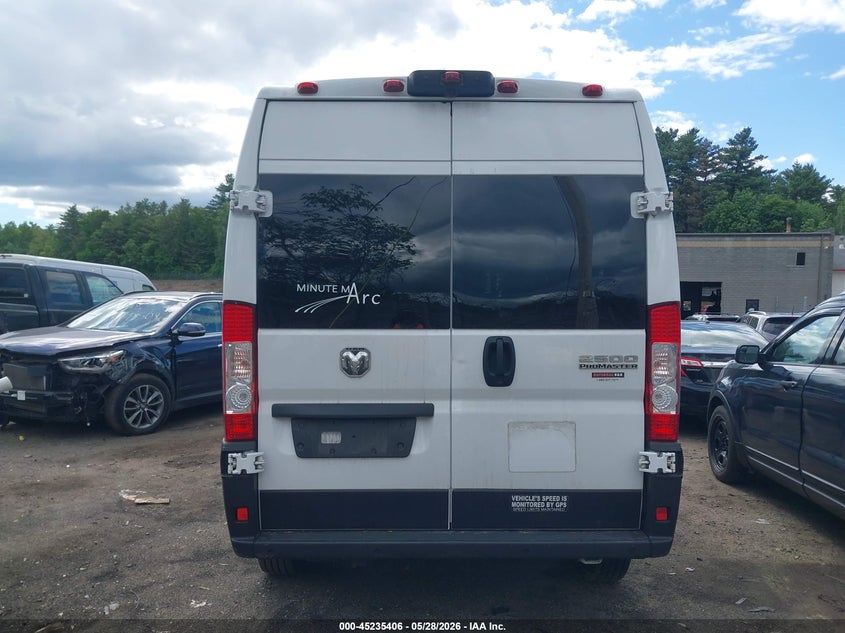 2023 Ram Promaster 2500 Window Van High Roof 159 Wb VIN: 3C6LRVPG3PE604086 Lot: 45235406