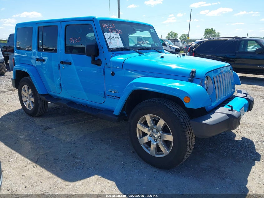 2018 Jeep Wrangler Jk Unlimited Sahara