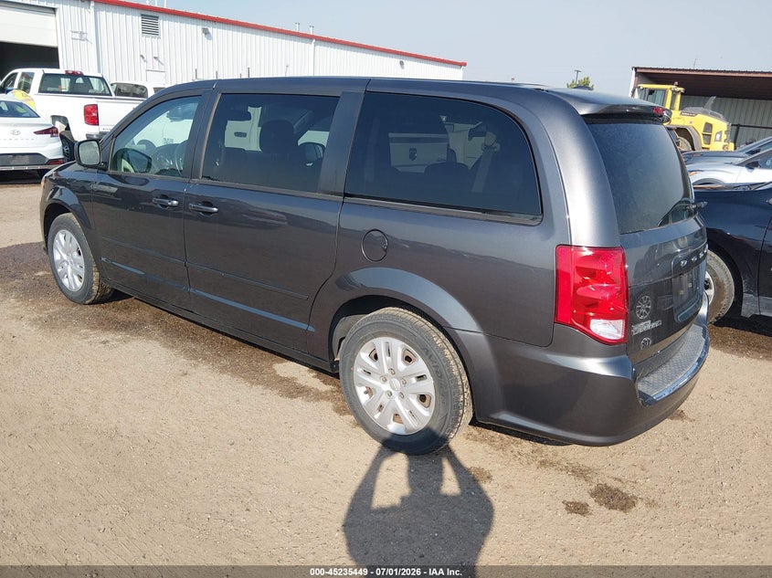 Vin: 2c4rdgbg2hr783032, lot: 45733240, dodge grand caravan se 20173