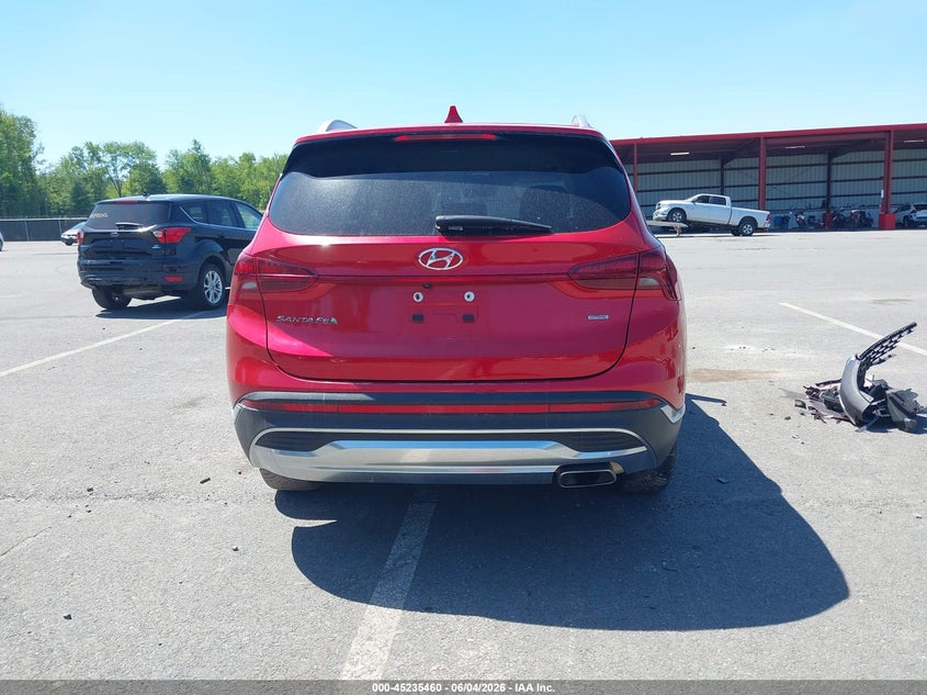 2022 Hyundai Santa Fe Sel VIN: 5NMS6DAJ2NH416712 Lot: 45235460