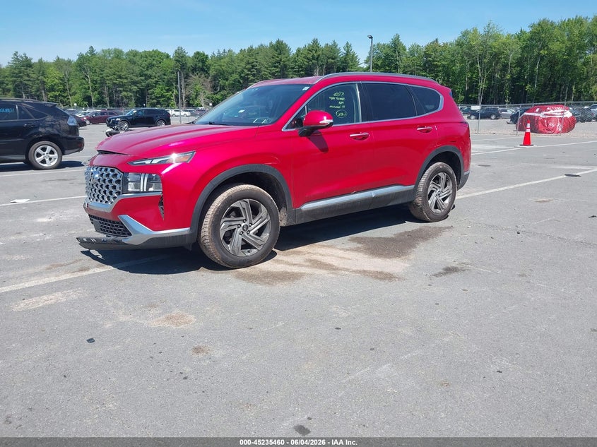 Vin: 5nms6daj2nh416712, lot: 45733251, hyundai santa fe sel 20222