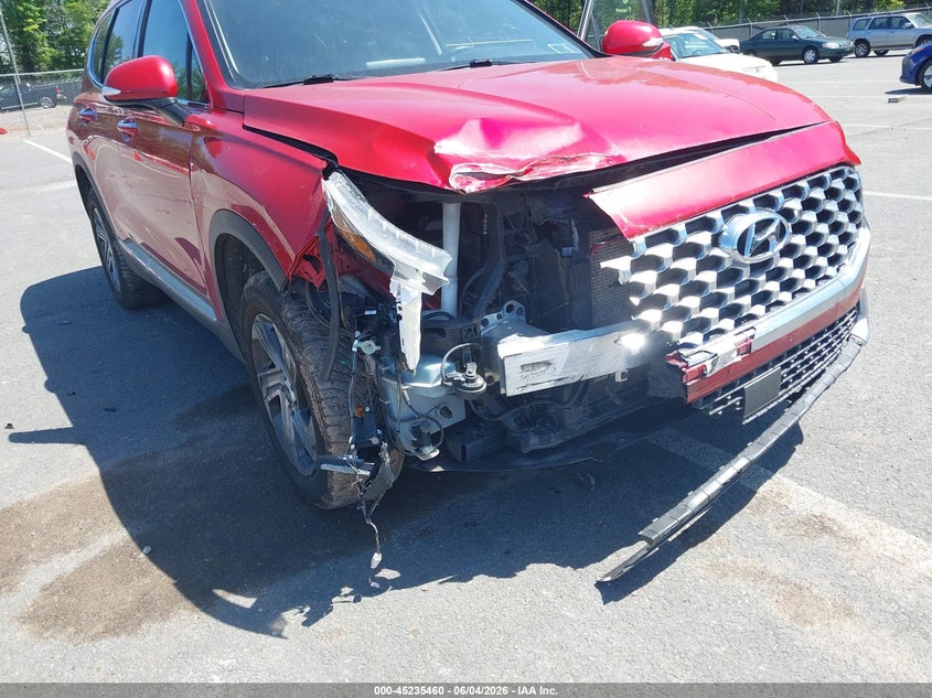 2022 Hyundai Santa Fe Sel VIN: 5NMS6DAJ2NH416712 Lot: 45235460
