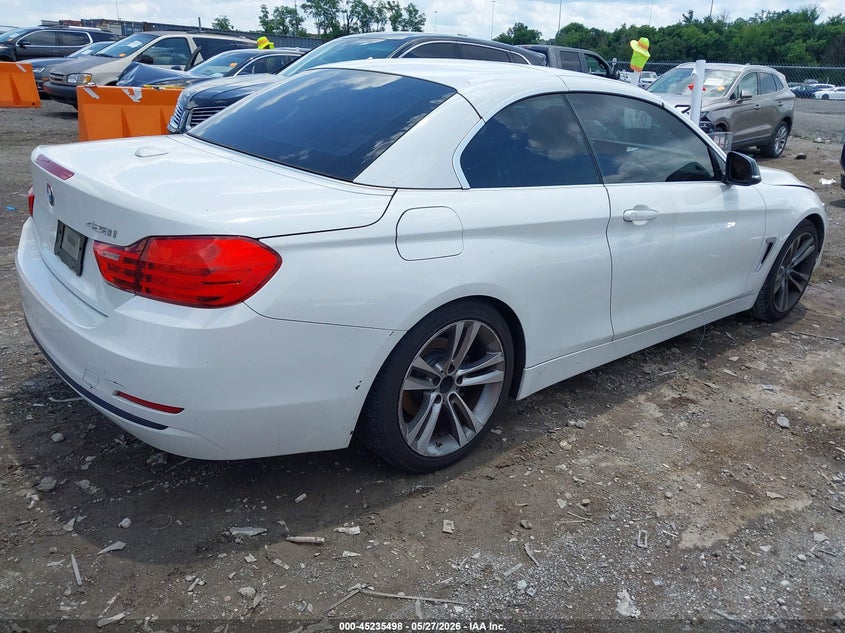 Vin: wba3v5c53ep747994, lot: 45733289, bmw 428i 20144