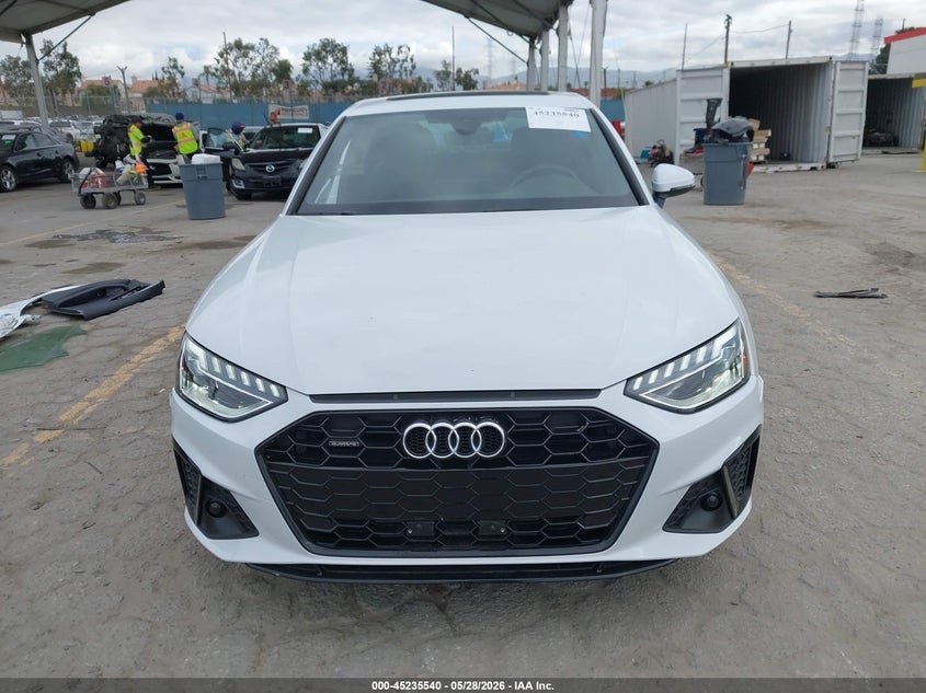 2025 Audi A4 Premium 45 Tfsi S Line Quattro S Tronic VIN: WAUDAAF42SN003502 Lot: 45235540