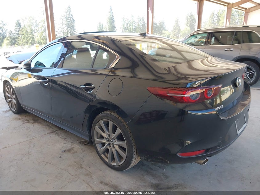 Vin: 3mzbpaem5lm133034, lot: 45733337, mazda mazda3 premium package 20203