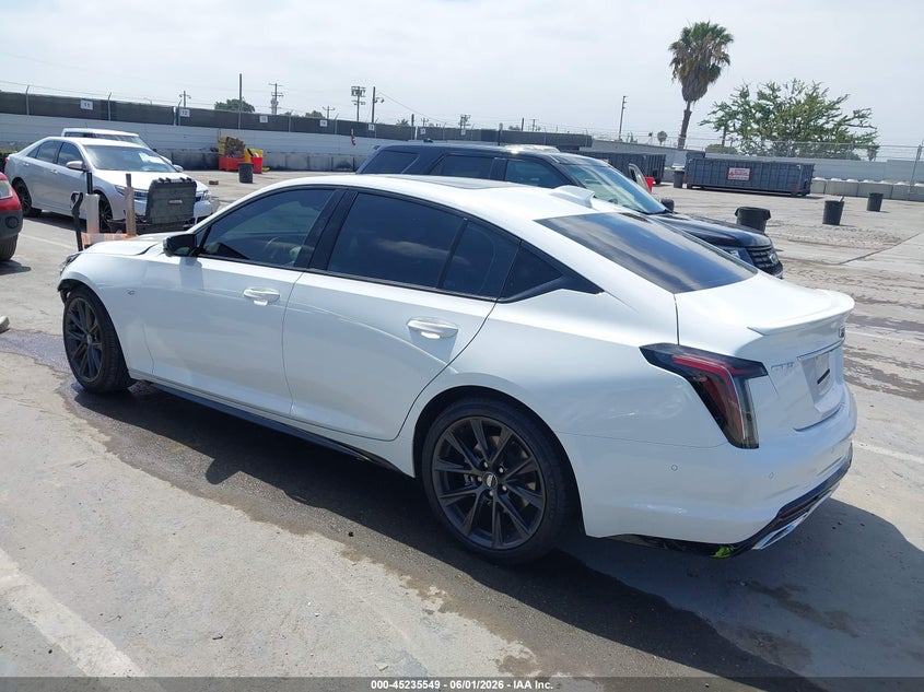 Vin: 1g6dp5rk6s0111513, lot: 45733340, cadillac ct5 sport rwd 20253