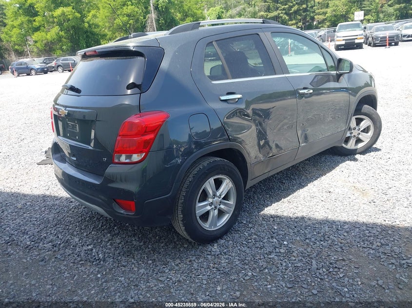 Vin: kl7cjlsb9jb725934, lot: 45733350, chevrolet trax lt 20184