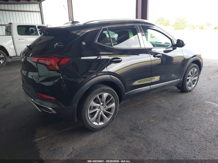 Vin: kl4mmfsl3pb013723, lot: 45733372, buick encore gx essence fwd 20234