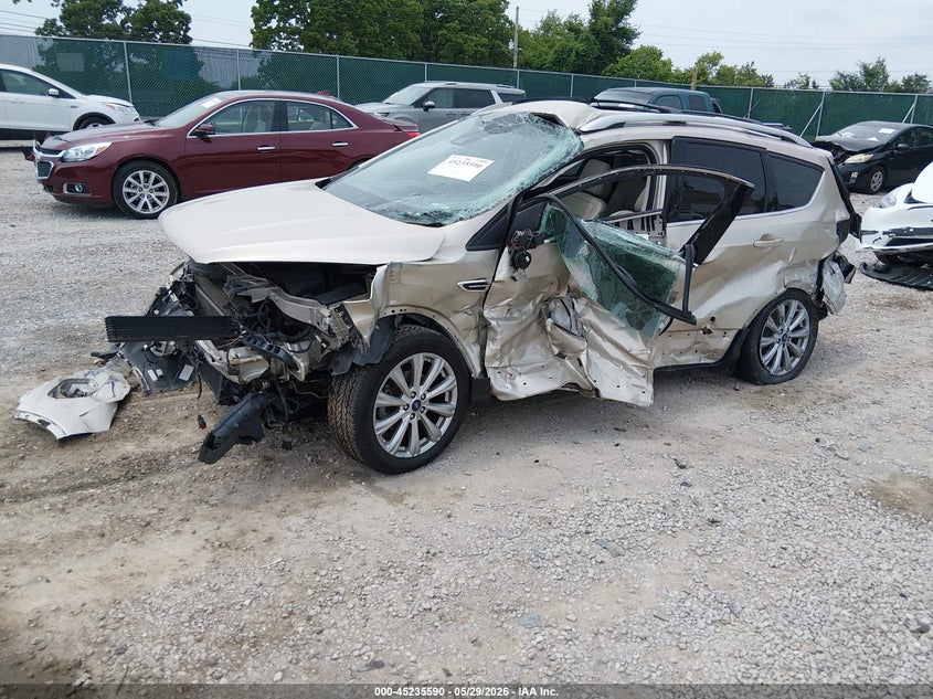 2017 Ford Escape Titanium 1FMCU0JD4HUA09920 photo 1