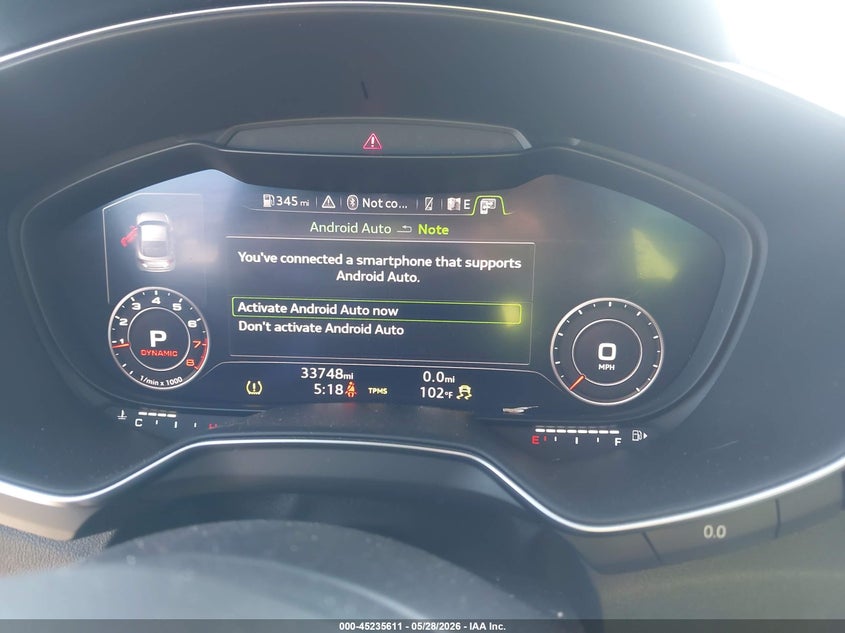 2021 AUDI TT auction photo 7
