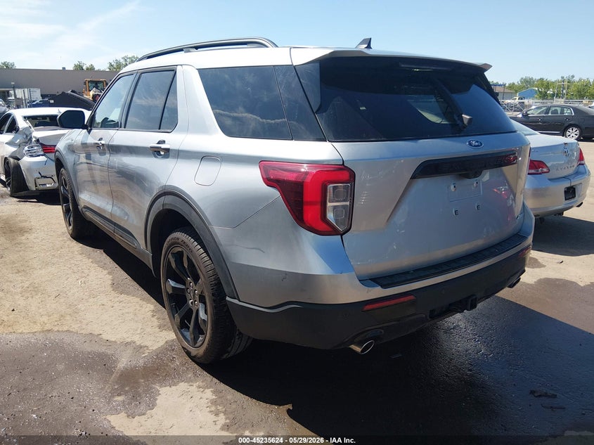 Vin: 1fmsk8kh5rga66290, lot: 45733415, ford explorer st-line 20243