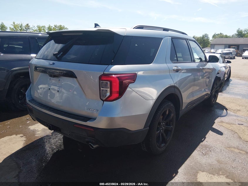 Vin: 1fmsk8kh5rga66290, lot: 45733415, ford explorer st-line 20244