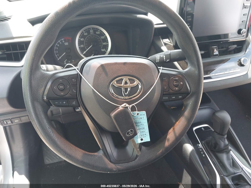 VIN JTDEPMAE3N3011017 2022 TOYOTA COROLLA LE
