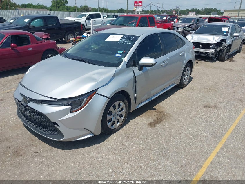 VIN JTDEPMAE3N3011017 2022 TOYOTA COROLLA LE