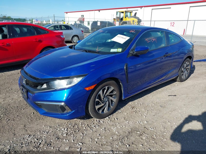 2020 Honda Civic Lx 2HGFC4B67LH303501 photo 1