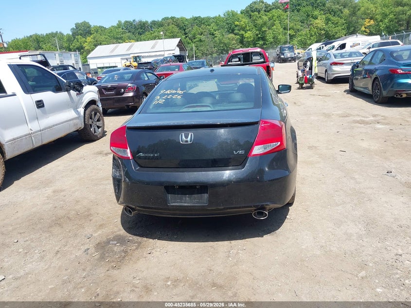 2012 Honda Accord 3.5 3.5 Ex-L black Lot 111045235685 Vin 1HGCS2B8XCA002473