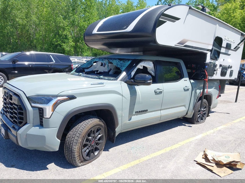 VIN 5TFWC5DB1SX091462 2025 TOYOTA TUNDRA HYBRID LIMITED CREWMAX "6.4" BED