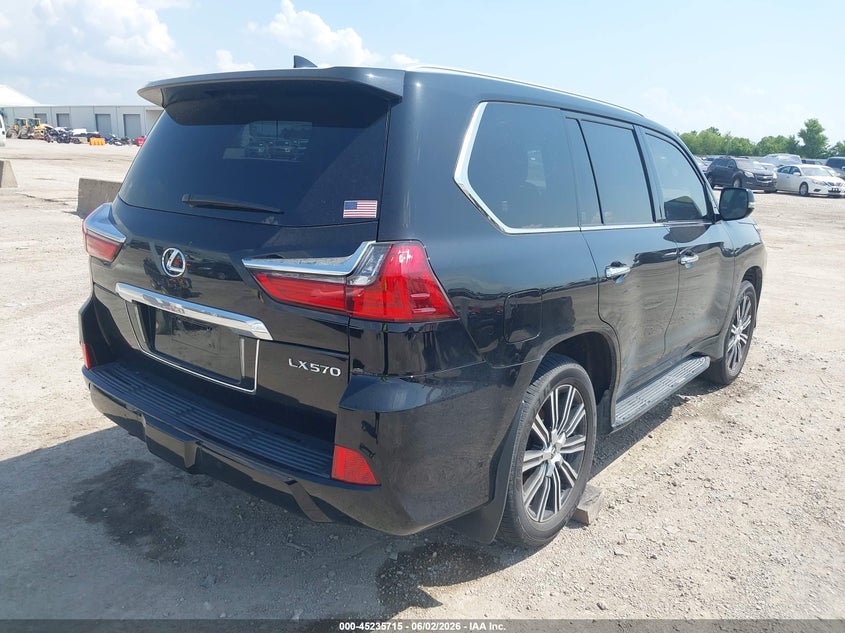 Vin: jtjdy7ax0m4355955, lot: 45733506, lexus lx 570 three-row 20214