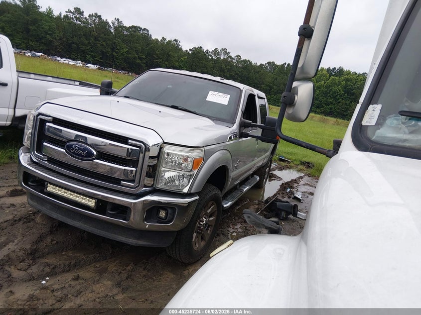 Vin: 1ft7w2bt6ceb98719, lot: 45733515, ford f-250 lariat 20122