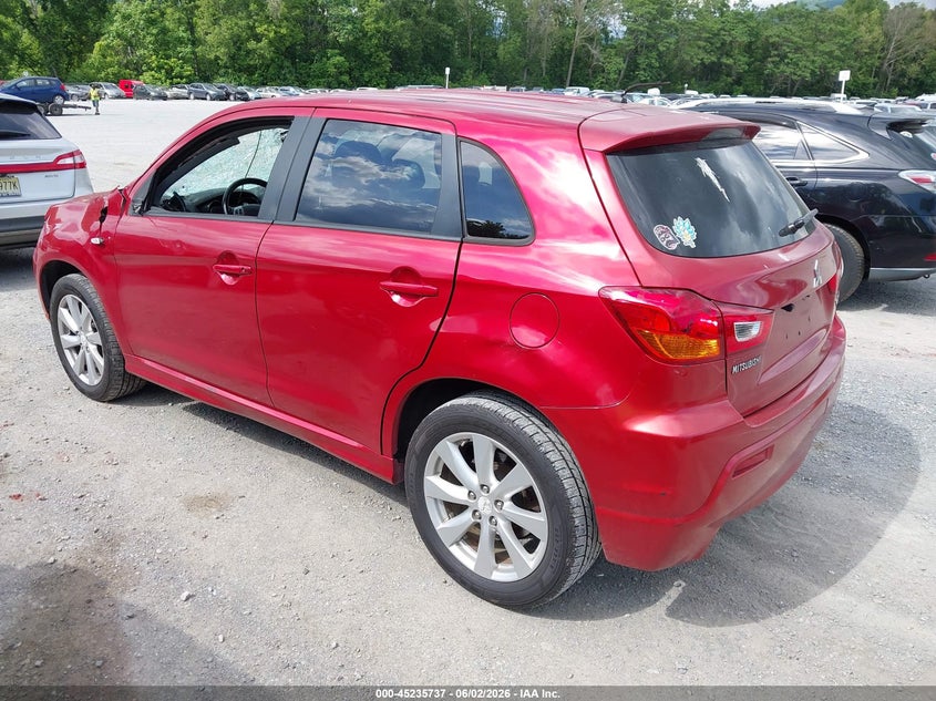 Vin: ja4ap4au7cz002024, lot: 45733528, mitsubishi outlander sport se 20123
