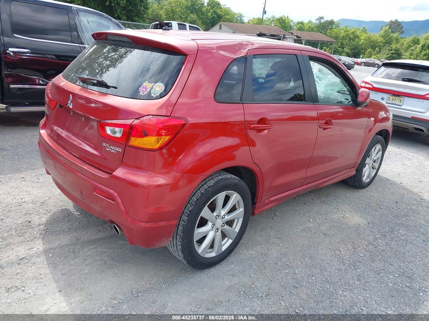 Vin: ja4ap4au7cz002024, lot: 45733528, mitsubishi outlander sport se 20124