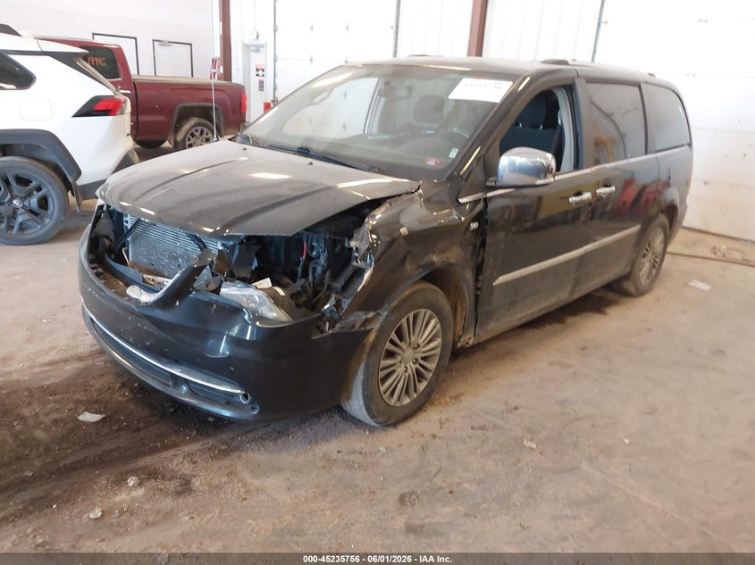 Vin: 2c4rc1cg1er470578, lot: 45733547, chrysler town & country touring-l 30th anniversary 20142