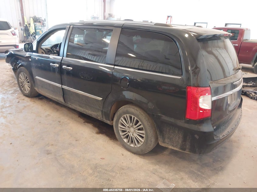 Vin: 2c4rc1cg1er470578, lot: 45733547, chrysler town & country touring-l 30th anniversary 20143