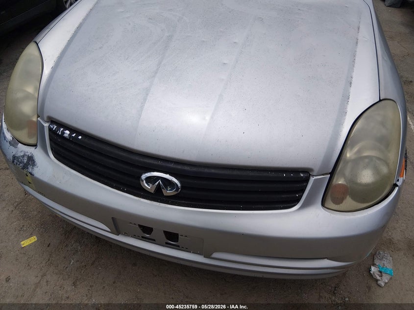 2003 Infiniti G35 Luxury Leather VIN: JNKCV51E33M006344 Lot: 45235759